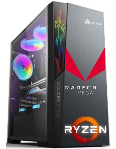 Computadora Gamer Amd Ryzen 5 8gb Radeon Ssd 1tb Tranza