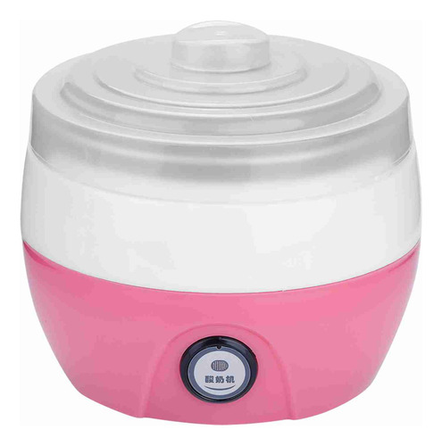 Máquina De Yogur Rosa Automática Eléctrica Doméstica De 1 Li