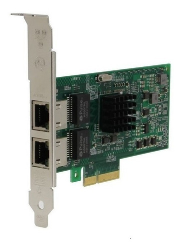 Tarjeta De Red Nic 2 Puertos Gigabit Intel Pci-e X4 Server