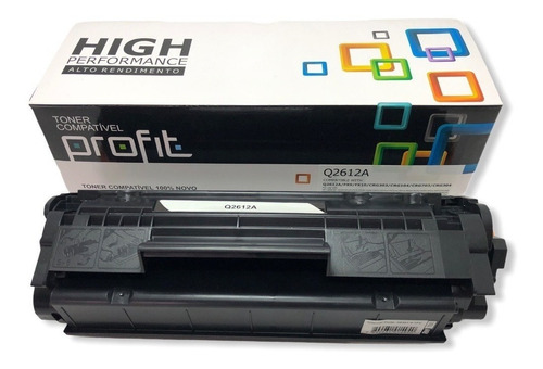 Cartucho Toner Compatível Para Uso Q2612a 1010 1020