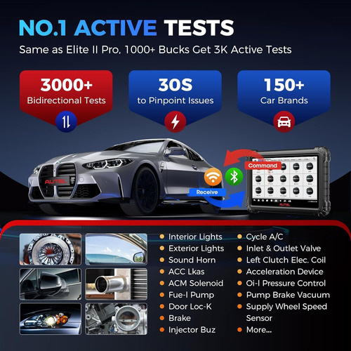 Scanner Automotriz Autel Ms906max Programacion Ecu +40 Servi