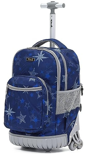 Mochila Con Ruedas Para Meteorite Azul