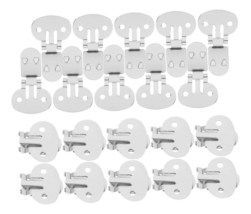 Clips De Zapato De Acero Inoxidable Para Manualidades Diy