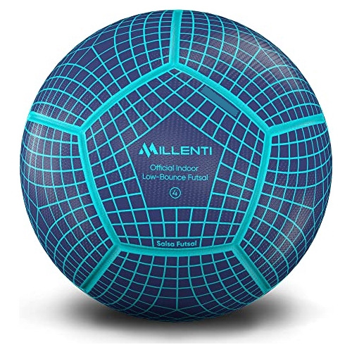 Millenti Futsal Indoor Soccer Ball - Bajo Bounce Futsal Futs