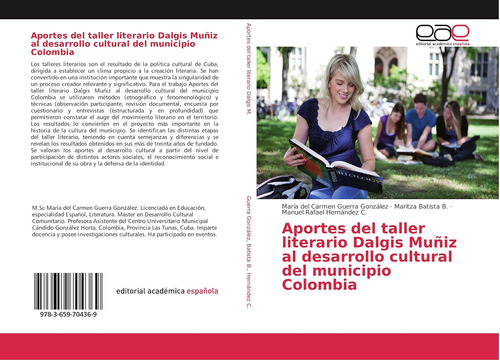 Libro: Aportes Del Taller Literario Dalgis Muñiz Al Desarrol