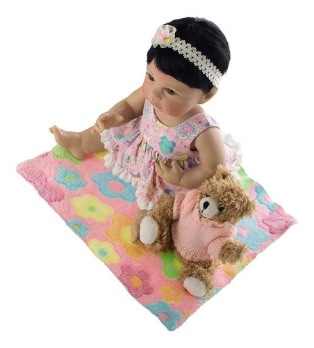 Boneca Laura Newborn Liz - Bebe Reborn- Shiny Toys