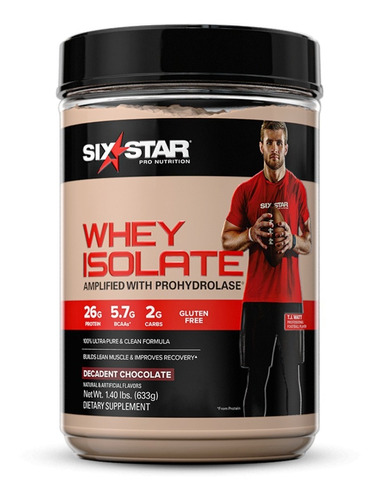 Proteína Whey Isólate Sixstar Aislada Baja En Azúcar Y Carb