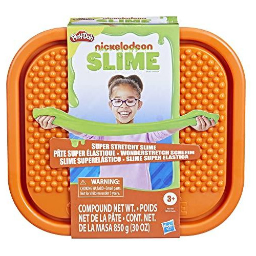 Slime Play-doh Nickelodeon Elástico Color Verde Para Niños