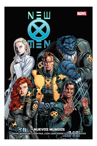New X-men N.3. Nuevos Mundos New X-men, De Grant Morrison, Grant. Editorial Panini Comics, Tapa Dura, Edición 1 En Español, 2020