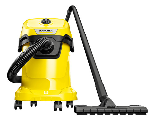 Aspiradora Karcher Wd 3 Seco Húmedo Amarillo
