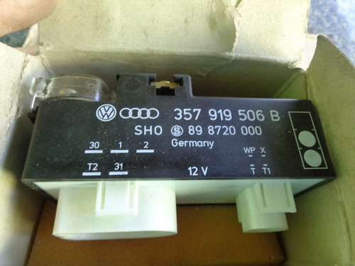 Modulo Rele Ventoinha Ar Condicionado Audi Golf 357919506b