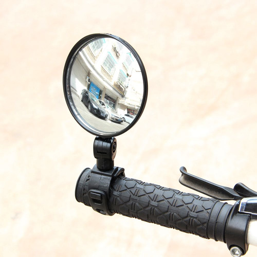 Espejo Retrovisor De 360° Con Forma De Cristal Para Motocicl