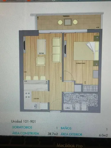Alquiler Apartamento, Frente, Balcón En Pocitos