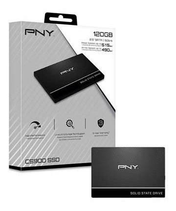 Imagen 1 de 2 de Disco Duro Solido Pny 120gb
