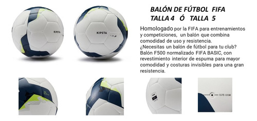 Balon De Fútbol Fifa  F500 Kifsta