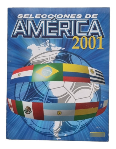 Álbum Lleno Copa América 2001 Panini Original Ver Estado