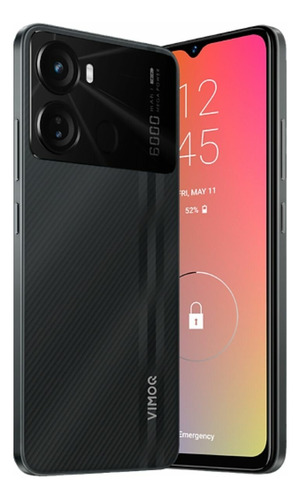 Vimoq P40 Dual Sim 128 Gb Force Black 4+4 Gb Op