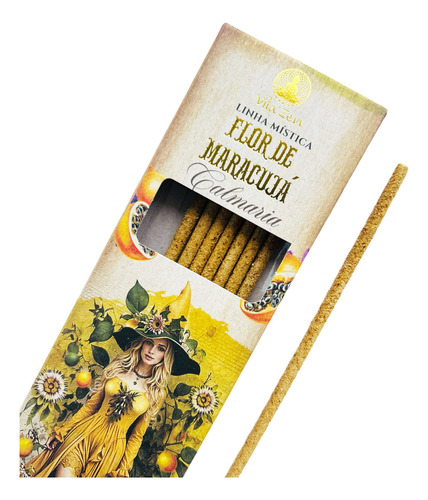 Kit 5 Incensos Linha Mística Das Bruxas - Sem Carvão Vila Zen 50 varetas