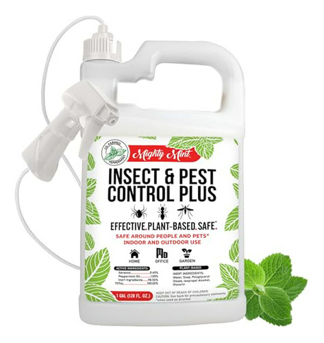 Insect & Pest Control Plus Repelente De Aceite De Menta Natu