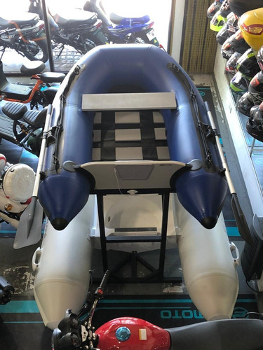 Imagen 3 de 12 de Bote Inflable Coralsea Hifei Gomon Pesca Hss 200 Ap Nautica