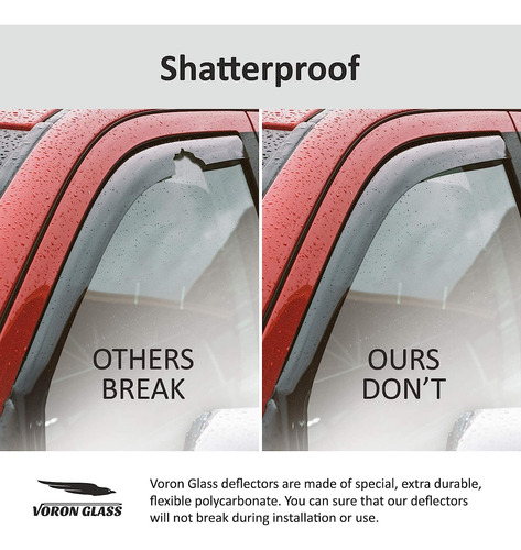 Protectores De Lluvia Extra Duraderos Canal Jeep Wrangl...
