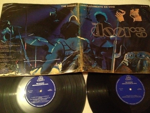  Absolutamente En Vivo The Doorsalbum Doble Discos De Vinil 
