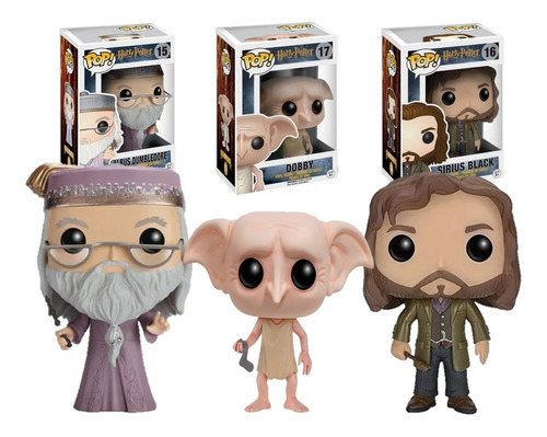 Funko Pop Harry Potter * Albus Dumbledore Sirius Black Dobby