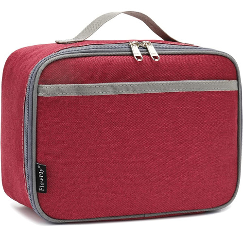 Bolsa Lanchera Flowfly Deep Red