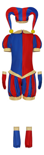 Disfraz De Cosplay Numérico Pomni De Lyus Para Adultos
