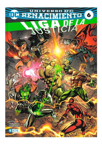 Imagen 5 de 6 de Liga De La Justicia #3-7 - 2017 - Ecc Arg - Bryan Hitch