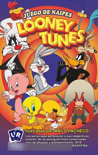 Naipes - Looney Tunes  - Universo Retro