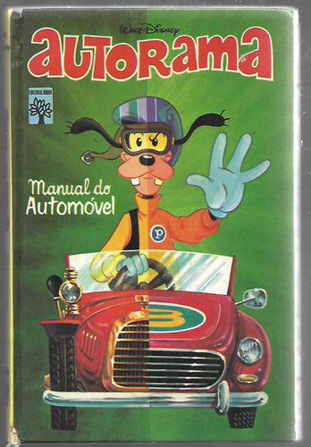 Manual Do Automovel Autorama Disney 1ª Edição Ano 1976