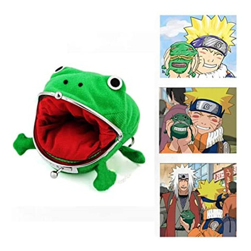 Imagen 1 de 4 de Monedero Rana Naruto