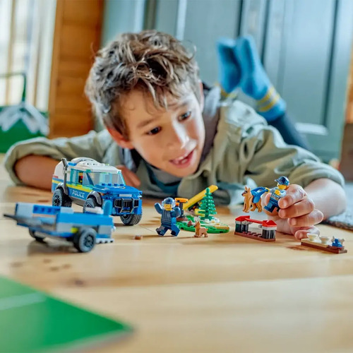 Juego Lego City Entrenamiento Movil Para Perros Policia Febo
