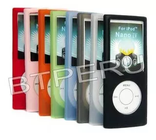 Funda Silicona iPod Nano 4ta Gen. Protector Estuche Cover