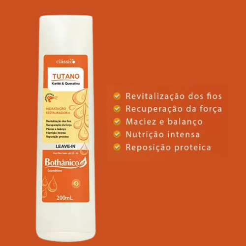 Kit C3 Tutano Hidratação Restauradora Termoativo - Bothânico