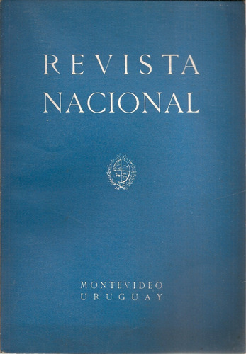 Revista Nacional Literatura Arte Ciencia Montevideo 222 1964