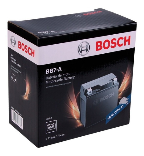Bateria Moto Bosch Bb7a = Yb7a Suzuki En Gn 125 Full Antares