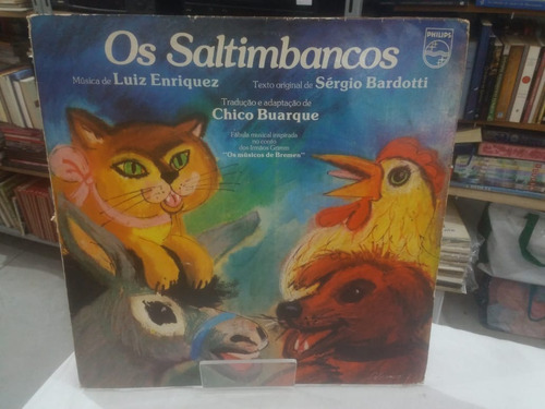 Lp - Os Saltimbancos - Chico Buarque - C/encarte - 1977