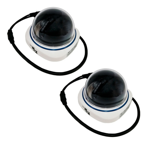 2 Camara Cctv Domo 1800tvl Super Ahd 720p Interior Remate