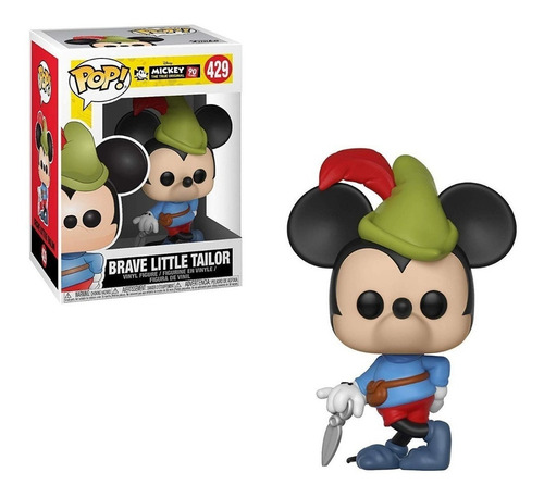 Figura Funko Pop Disney Mickey 90th - Brave Little Tailor 