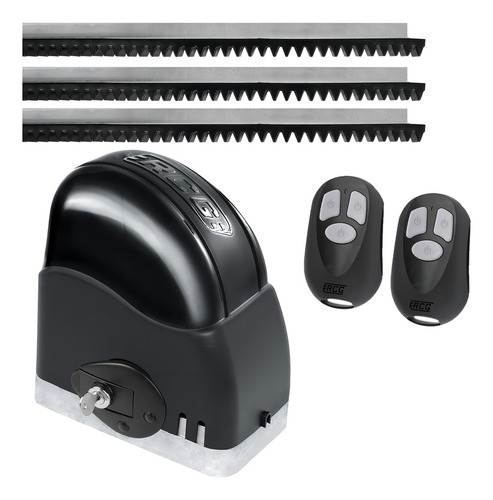 Motor de compuerta deslizante. Rieles Slider Maxi Rcg de 450 kilos, 4,2 m, 127 m