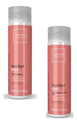 Kit Shampoo E Condicionador 250ml Cadiveu Bye Bye Frizz