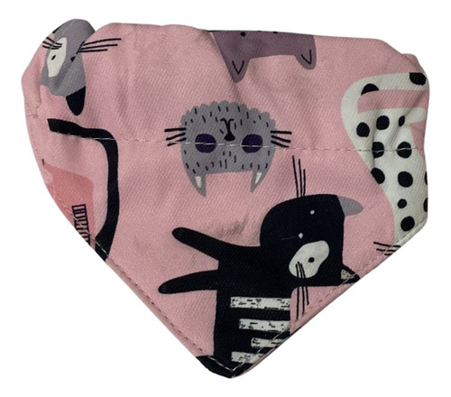 Collar Bandana Regulable Para Gatos Talle 1