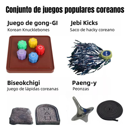 Set Juegos Coreanos DesafĂos Pruebas Inspirado Serie Calamar