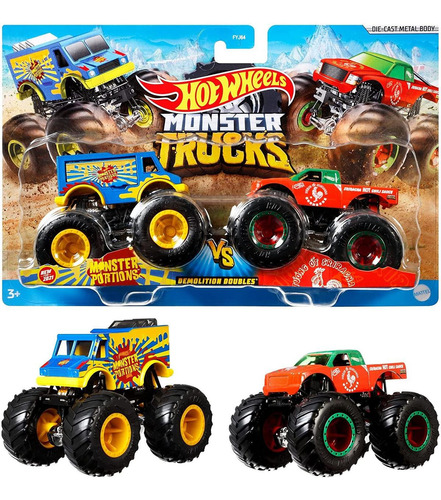 Carro Monster Trucks. Monster Portions Vs Tuong Ot Sriracha