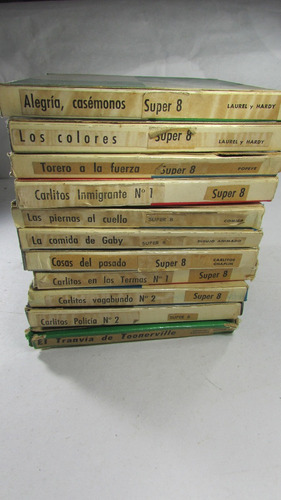Lote De Once Películas Antiguas 8 Mm/super 8.