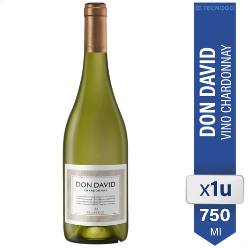 Vino Blanco Don David Chardonnay El Esteco - 01almacen