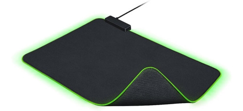 Imagen 2 de 8 de Mouse Pad gamer Razer Chroma Goliathus de caucho y tela standard 255mm x 355mm x 3mm black
