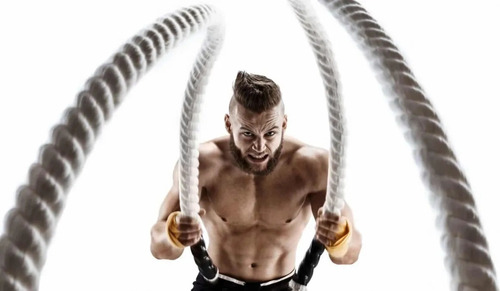 Soga Crossfit Pesada Battle Rope 6 Mts 36 Mm Envio Gratis